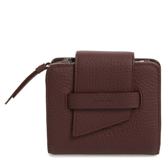 All Saints Handbags - New-in-box ALL SAINTS Small Ray Leather Wallet